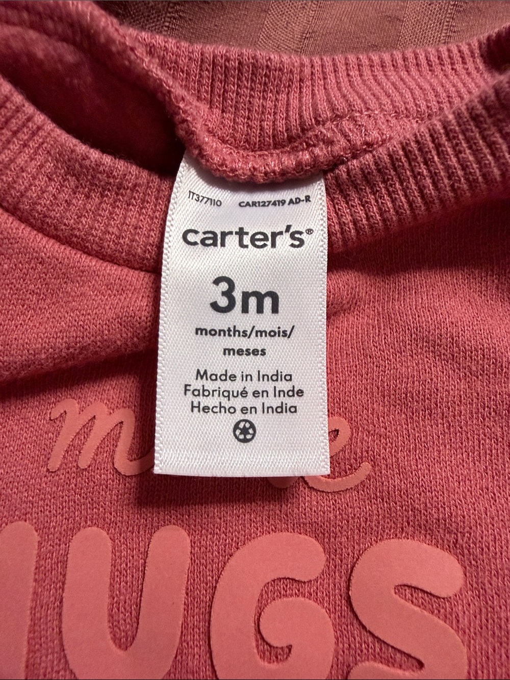 Carter’s Crewneck Sweatshirt For Girls - Picture 3 of 5